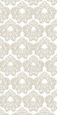 Fabric roller blind for window Beige pattern