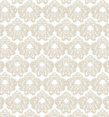 Fabric roller blind for window Beige pattern