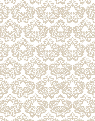 Fabric roller blind for window Beige pattern