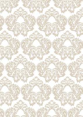 Fabric roller blind for window Beige pattern