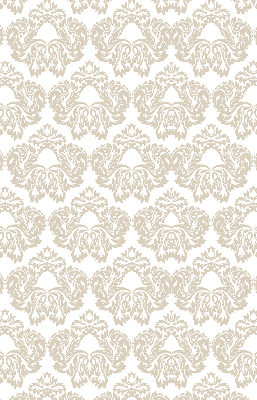 Fabric roller blind for window Beige pattern