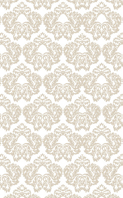 Fabric roller blind for window Beige pattern