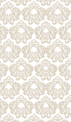 Fabric roller blind for window Beige pattern