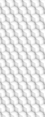 Fabric roller blind for window 3d cubes