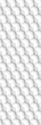 Fabric roller blind for window 3d cubes