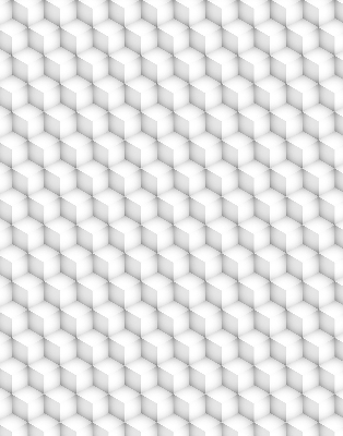 Fabric roller blind for window 3d cubes