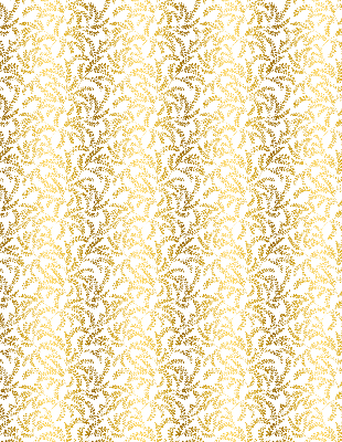Blackout roller blind Golden branches
