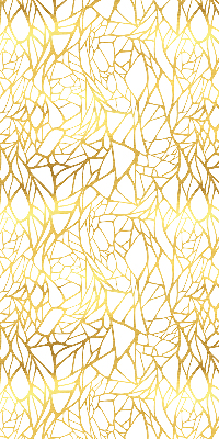 Blackout roller blind Yellow pattern