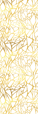 Blackout roller blind Yellow pattern