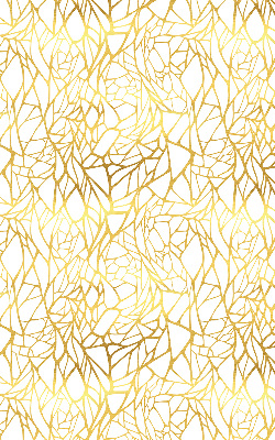 Blackout roller blind Yellow pattern