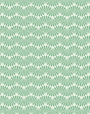 Blackout roller blind for window Green slalom
