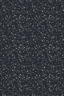 Fabric roller blind for window Constellation