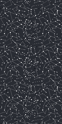 Fabric roller blind for window Constellation