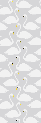 Blackout roller blind Swans