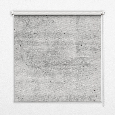 Fabric roller blind for window Gray texture