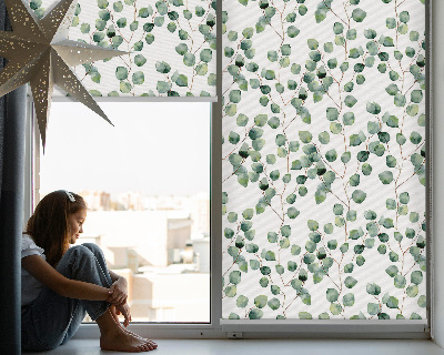 Blackout roller blind Leaves from the branches
