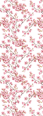 Blackout roller blind Pink lily