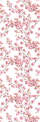 Blackout roller blind Pink lily