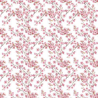 Blackout roller blind Pink lily