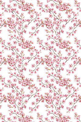 Blackout roller blind Pink lily