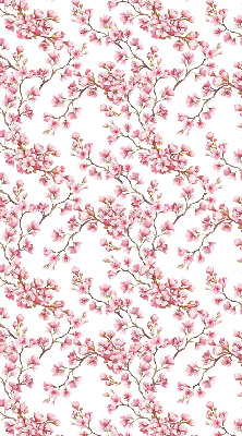 Blackout roller blind Pink lily