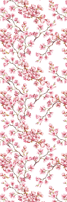 Blackout roller blind Pink lily