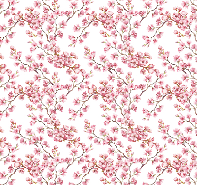 Blackout roller blind Pink lily