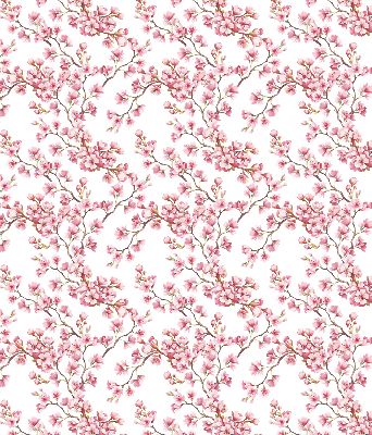 Blackout roller blind Pink lily