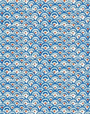 Blackout roller blind for window Colorful scales