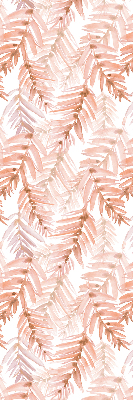 Blackout roller blind Pink leaves