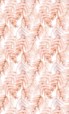Blackout roller blind Pink leaves