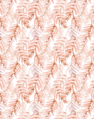 Blackout roller blind Pink leaves