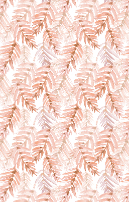 Blackout roller blind Pink leaves