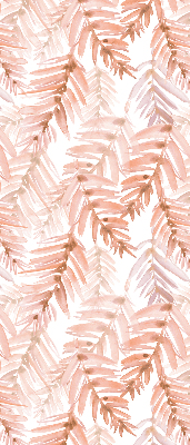 Blackout roller blind Pink leaves