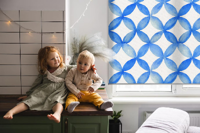 Blackout roller blind Star pattern