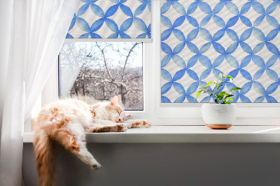 Blackout roller blind Star pattern