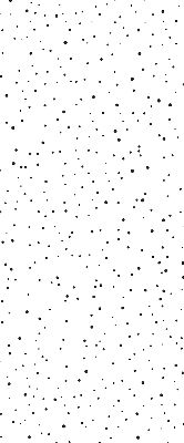 Fabric roller blind for window Dots