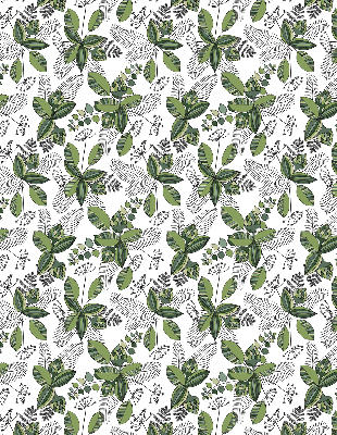 Blackout roller blind Plants