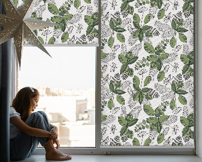 Blackout roller blind Plants