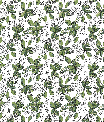 Blackout roller blind Plants