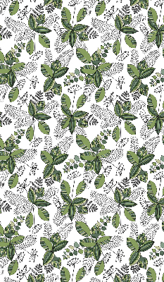 Blackout roller blind Plants