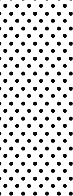 Blackout roller blind for window Black dots