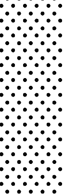 Blackout roller blind for window Black dots