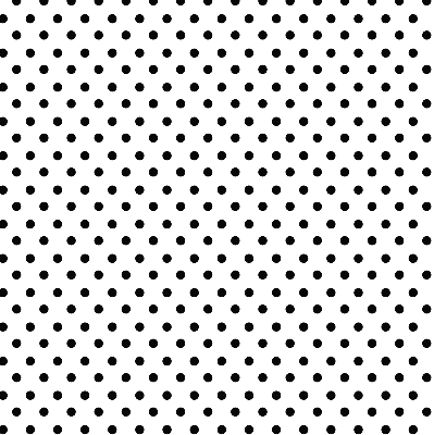 Blackout roller blind for window Black dots