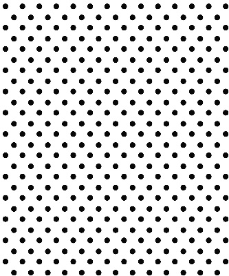 Blackout roller blind for window Black dots