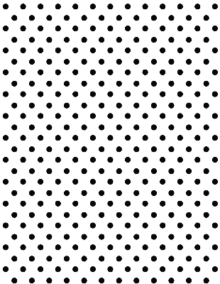 Blackout roller blind for window Black dots