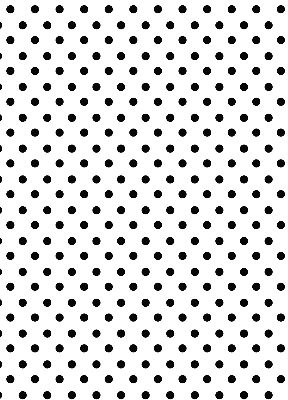 Blackout roller blind for window Black dots