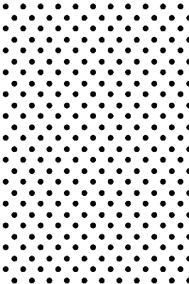 Blackout roller blind for window Black dots