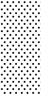 Blackout roller blind for window Black dots