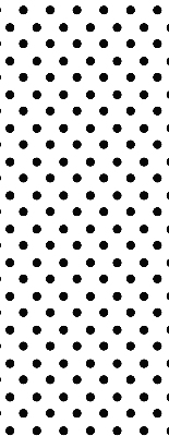 Blackout roller blind for window Black dots